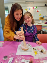 Load image into Gallery viewer, FAMILY SOY CANDLE & BATH BOMBS WORKSHOP - Monday 6th April - EASTER SUNDAY 10.00 am